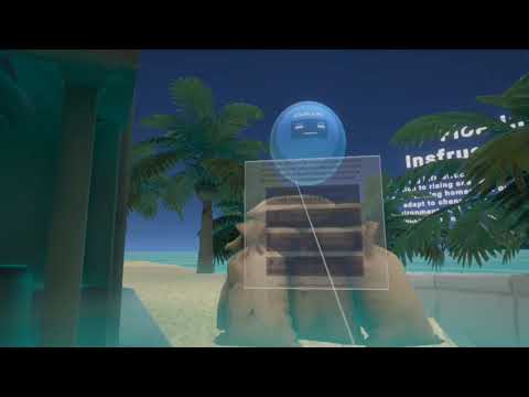 Climate Change VR Simulation — full application walkthrough