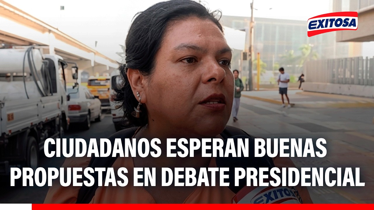 🔴🔵Ciudadanos esperan un debate alturado entre Fujimori y Roberto Sánchez, sin mentiras ni ataques