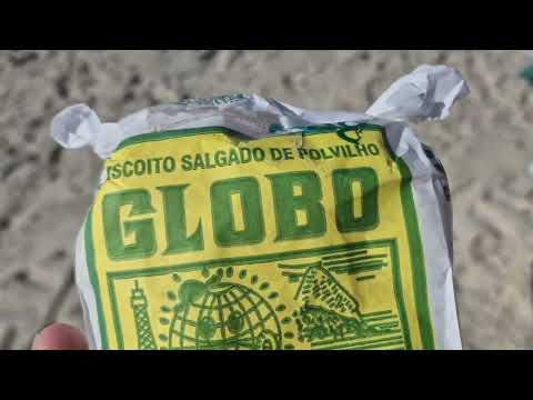 Biscoito Globo Rio de Janeiro, Salgado e Doce.  Praias.