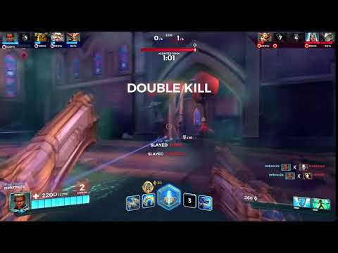 Paladins - Triple Kill against Pro Players (ItsAspect, ItsSiimple)