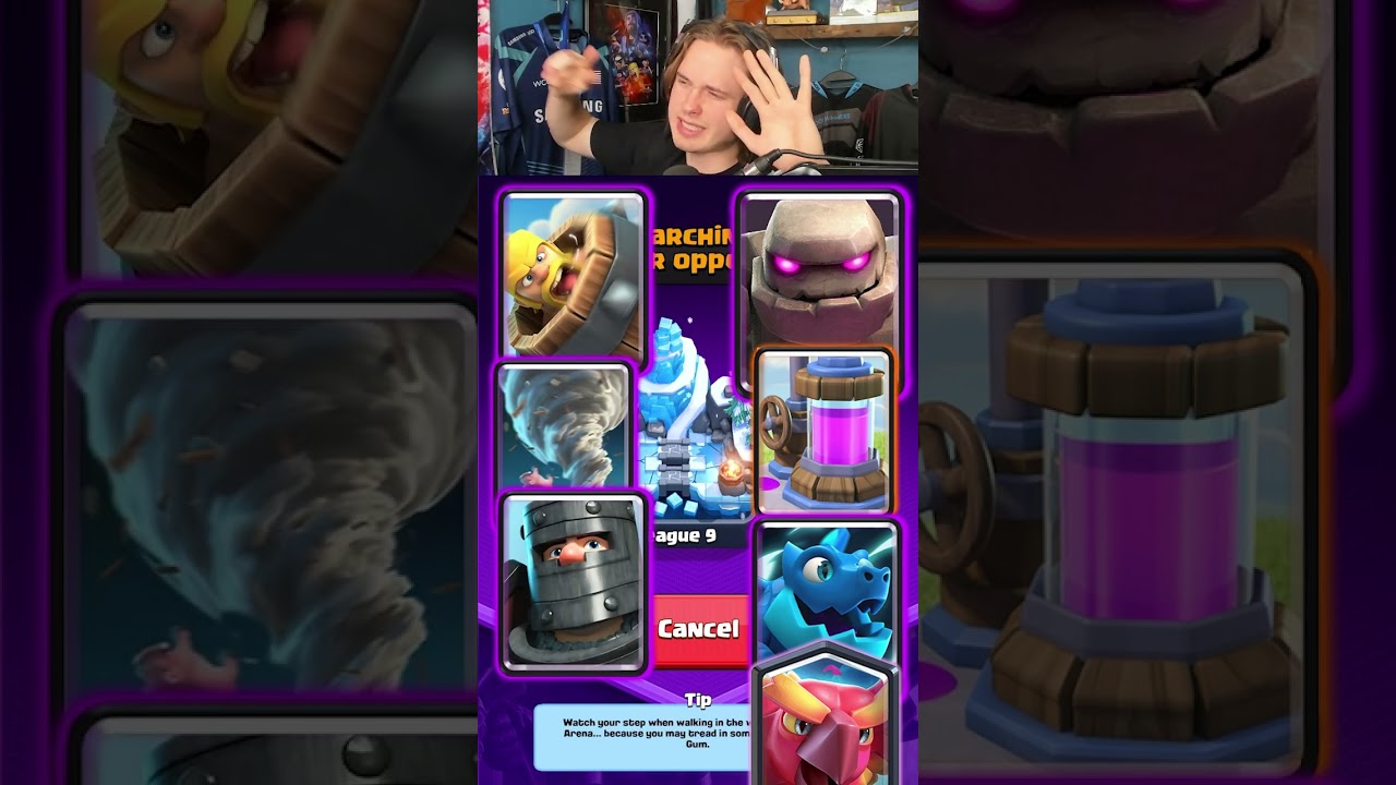 2 DECK in the WORLD! New Powerful Golem Deck — Clash Royale 