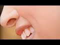 Actress Chandini Tamilarasan Nose And Lips Closeup Vertically Edit