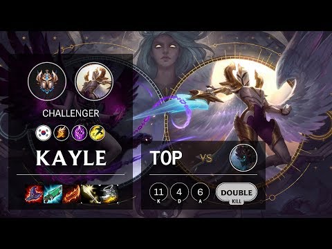 Kayle Top vs Maokai - KR Challenger Patch 10.4