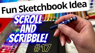 🎨 Scroll and Scribble 17! RANDOM THINGS TO DRAW 🎲