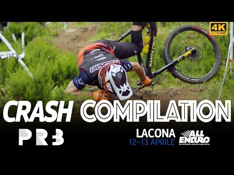 BACK TO CRASH COMPILATION | Coppa Italia Enduro 2025 | Round#1 Lacona [4K UHD]