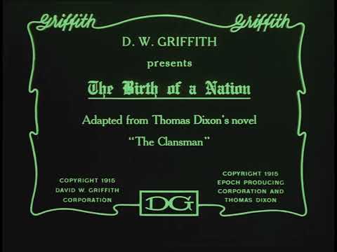 The Birth of a Nation (1915) | The opening (1080p)