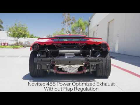 Novitec Ferrari 488 GTB Exhaust System | TAG Motorsports