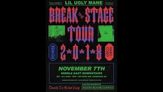 LIL UGLY MANE THROW DEM GUNZ BREAK THE STAGE BOSTON 2018
