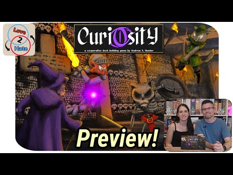 Curiosity: A Cooperative Deckbuilding Game - Coming to Kickstarter - Love 2 Hate