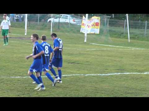 Orzeł Bieździedza - ZKS Nafta Splast Jedlicze, bramka Dawida Korzenowskiego na 1-3 !!