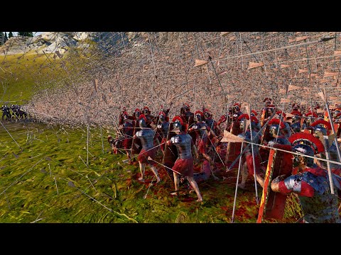 100 Full-Auto GOD ARCHERS vs 1 Million Romans! - Ultimate Epic Battle Simulator 2 UEBS 2