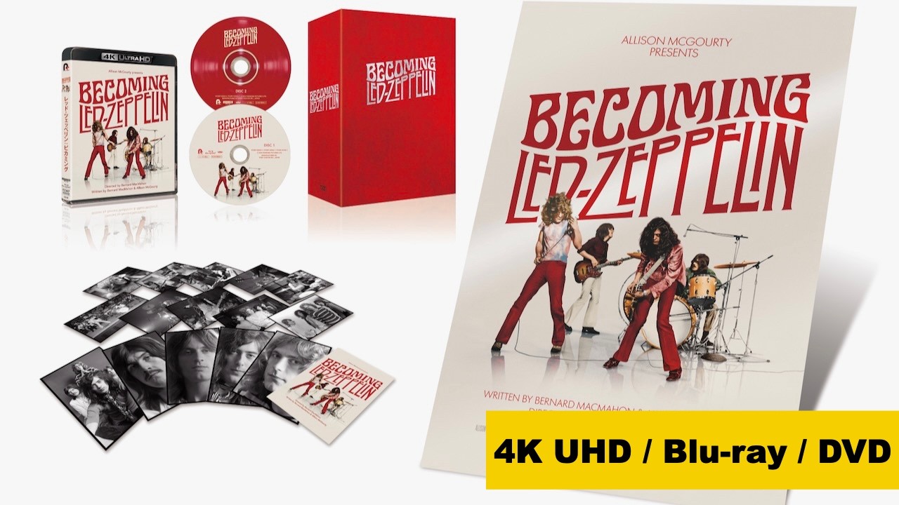 『レッド・ツェッペリン：ビカミング』Blu-rayサムネイル