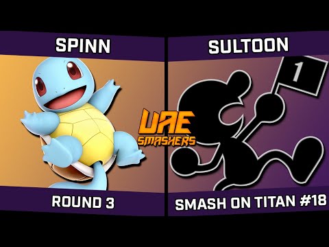 Spinn (Pokemon Trainer) vs Sultoon (Game & Watch) - Smash on Titan #18