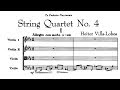 Heitor Villa-Lobos - String Quartet No. 4 (1917)
