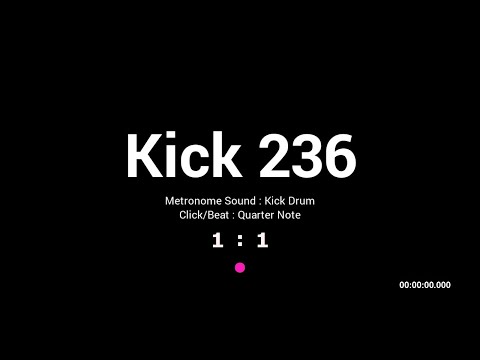Kick Drum / BPM 236