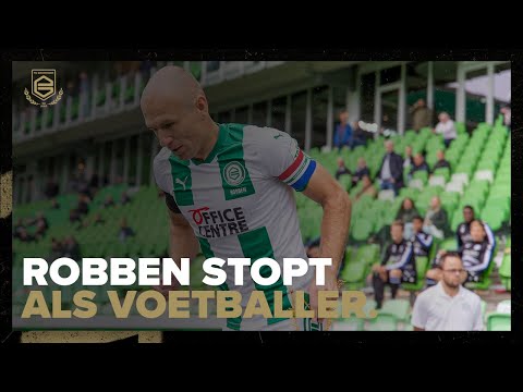 Arjen Robben stopt als voetballer
