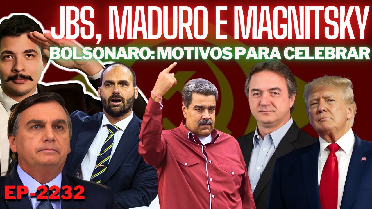 JBS, Maduro e Magnitsky: E Agora? Das EXPLICAÇÕES às CONSTATAÇÕES + Bolsonaro: MOTIVOS Para CELEBRAR