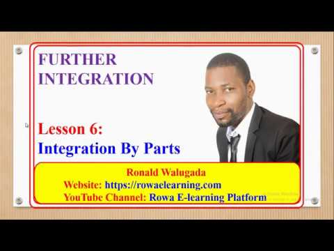 6-INTEGRATION BY PARTS (A-LEVEL MATH)