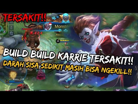 TERBARU, Build Karrie Tersakit 2020 Terbaru - Top Global Karrie | Mobile Legends