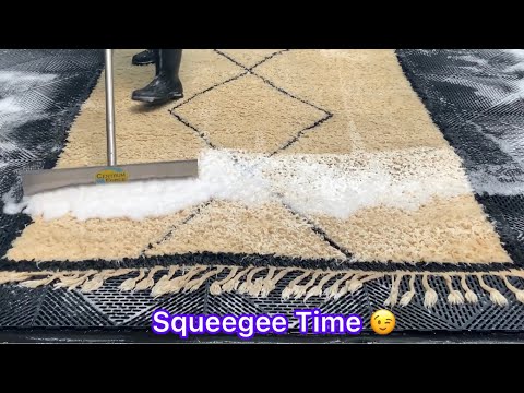 YouTube video about: How to wash moroccan rugs?