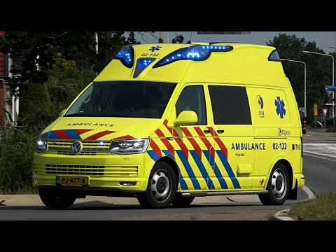A1, Silverline Ambulance 02-132 Harlingen door Quatrebras naar het MCL