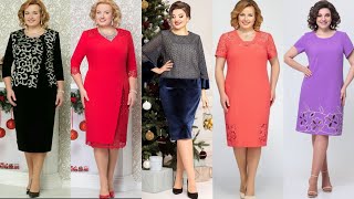 Most beautiful and gorgeous plus size mother of the bride dress/latest outfit/party wear dress 2025