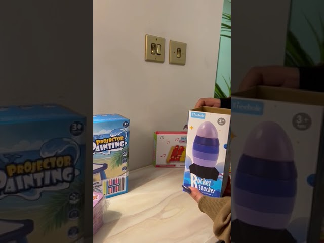 لعبة بازل الصاروخ الملون