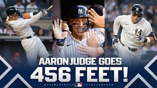 Aaron Judge BELTS a 456-FOOT HOMER in the 1st! ???? (Ties teammate Paul Goldschmidt in career HRs!)