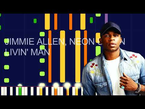 Jimmie Allen & Neon Union - LIVIN' MAN (PRO MIDI FILE REMAKE) - "in the style of"