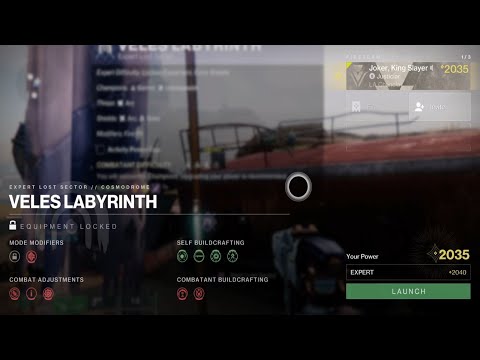 Destiny 2 | Master Lost Sector: Veles Labyrinth | Boss: Ak-Baral, Rival of Navota | Solo Flawless