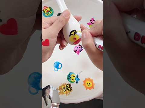 Draw the boy in the red shirt, Magical Floating Ink Pen #shorts