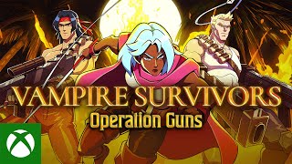 Vampire Survivors: Operation Guns DLC Feat. Contra Trailer