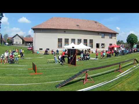 Okrskové kolo Slatiny 2016 - štafeta - SDH Slatiny ženy B - 1. pokus