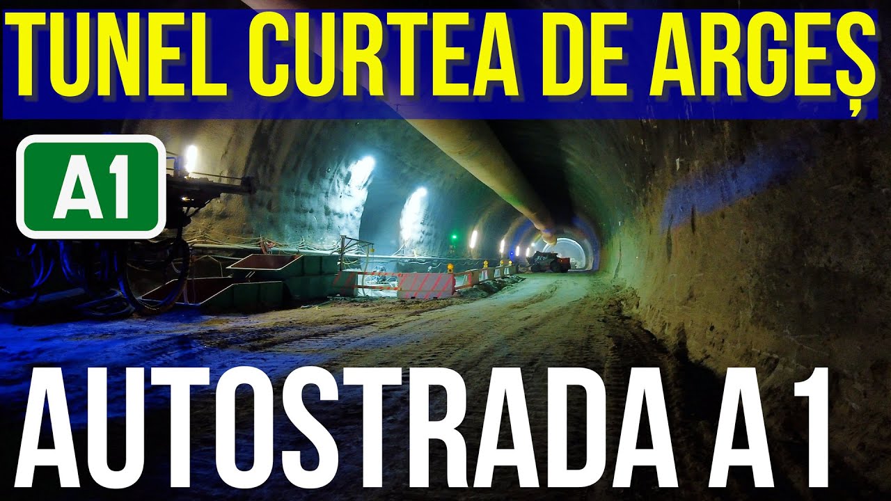 Autostrada A1 Tunel Curtea de Arges