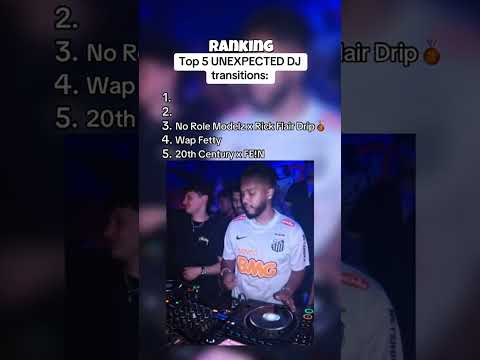 ranking top 5 unexpected dj transition #shorts #music