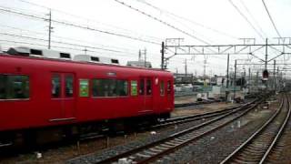 preview picture of video '名鉄広見線3500系普通 犬山駅到着 The Local train arrives at Inuyama station'