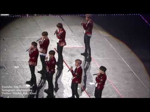 [WINGS Tour NY Day 1] BTS (방탄소년단) - Talk + Medley of Title Songs