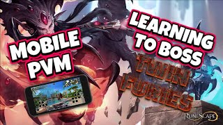 Learning to Boss Episode 5: Twin Furies (Mobile PvM) NEW RECORD