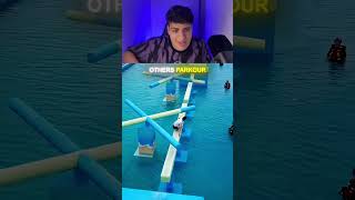 Outras pessoas fazendo parkour X o último cara 😱