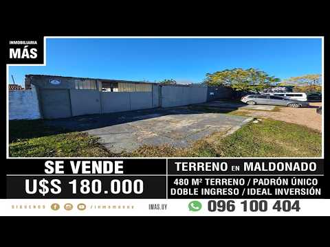Video de YouTube - Terreno Venta Centro Maldonado iMas.uy FM *