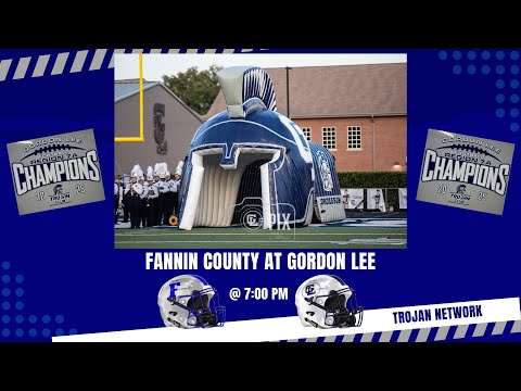 Football - Gordon Lee vs Fannin County (10-30-2025)