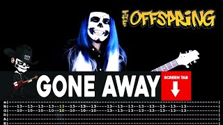 ?THE OFFSPRING?[ Gone Away ] cover by Masuka | LESSON | GUITAR TAB