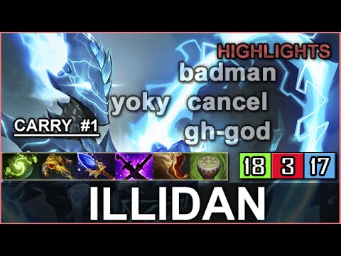 Illidan Razor + Yoky vs Badman + Cancel + GH-GOD | Game Highlights