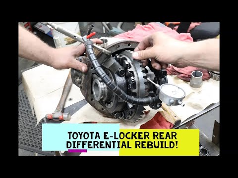 Toyota E-locker Rear Differential Rebuild