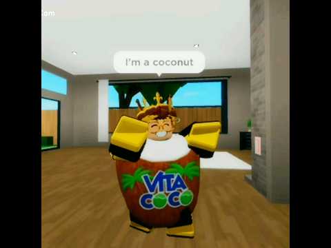 I'm a Coconut 🥥🤩 #roblox #shorts