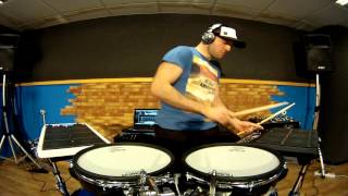 Stefano Testa - Who's Your Drum Jockey? (EDM Mashup) - DrumJ Set Cam