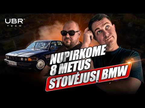 UBR TEAM: NUPIRKOME 8 METUS STOVĖJUSĮ BMW