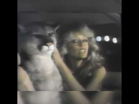 70s Mercury cougar Farrah Fawcett commercial