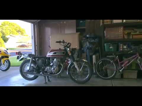 1976 Honda CB750K Barn find. Restoration. First start