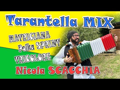 Tarantella Mix: Nicola SCACCHIA campione mondiale di organetto (Matriciana, Polka sprint, Tricolore)
